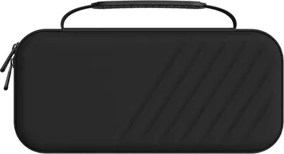 Zdjęcie produktu dla INF Ochronne etui podróżne kompatybilne z Nintendo Switch 2 - Torba z 12 przegródkami na gry Czarny