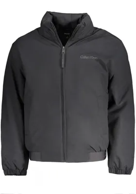Produktbild von Modische schwarze Herrenjacke mit Kapuze und Taschen für Aktivität
