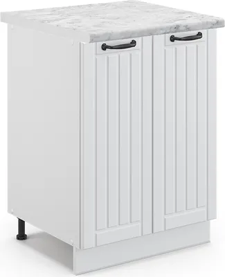 Obrázek produktu pro Spodní skříňka kuchyňské linky Vicco Fame-Line Bílý venkovský dům 60 cm , PD Mramor, Model 46552