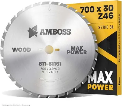 Produktbild von HM Kreissägeblatt - 700 x 4/3.0 x 30 Z46 TZ