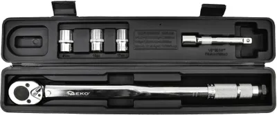 Obrázek produktu pro GEKO Klíč momentový 1/2 " 28-210 Nm s příslušenstvím G10064