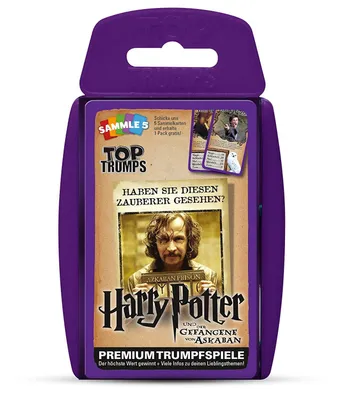 Produktbild von Top Trumps Harry Potter und der Gefangene von Askaban