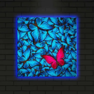Produktbild von Opviq, 4040DACT- SHN4285, Bunt, Leinwandbilder, 40 x 40 cm, 100% Wildleder -Leinwand