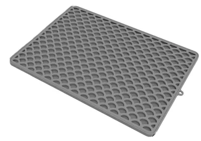 Zdjęcie produktu dla Mata Pod Kuwete Dla Kota 32,5X46,5Cm Szara