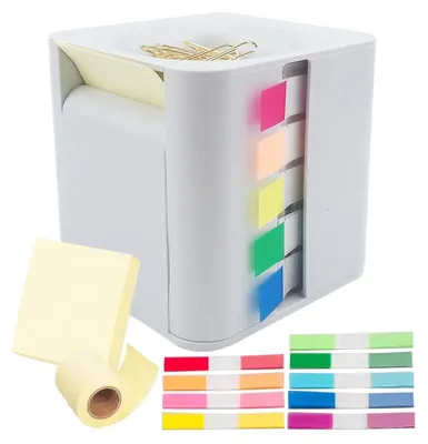 Image de Distributeur compact de post-it avec pinces