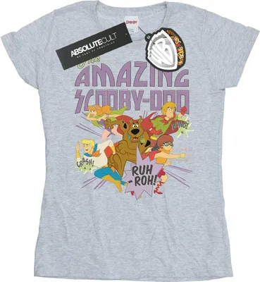 Produktbild von Scooby Doo - T-Shirt für Damen BI38665 (M) (Grau)