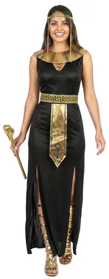 Immagine prodotto di Costume da dea del Nilo da donna Cleopatra nero-oro - M