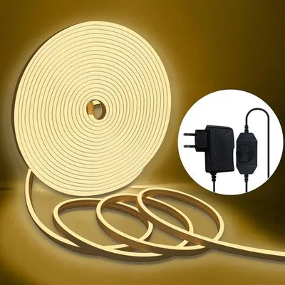 Obrázek produktu pro Ohebný LED kabel 10 m, neonový, teplá bílá