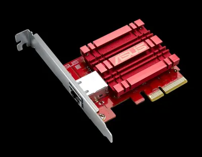 Image de ASUS XG-C100C V2 LAN Adapter - 10 Gbit/s LAN, RJ45, PCIe, abwärtskompatibel (90IG0760-MO0B00)
