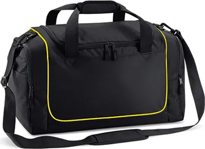 Produktbild von Quadra QS77 | Teamwear Locker Sporttasche | 47 x 30 x 27 cm - Farbe: Black/Yellow - Größe: 47 x 30 x 27 cm