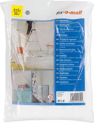 Produktbild von Abdeckfolie 4 m x 5 m fix-o-moll