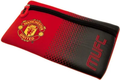 Produktbild von Manchester United FC - Faded - Penál - neoprén BS4400 (jedna veľkosť) (červená/čierna)