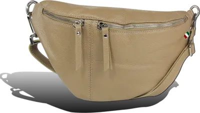 Produktbild von Florence Tasche Tragegurt passend beige taupe Leder Gürteltasche D2OTF820N