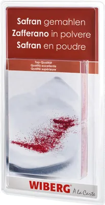 Produktbild von Wiberg Safran Gemahlen (4 Dosen je 1g)