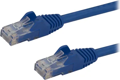 Produktbild von StarTech.com 2m Cat6 Snagless Gigabit UTP Netzwerkkabel - Cat 6 RJ45 Netzwerkkabel mit Knickschutz - Blau, 2 m, Cat6, U/UTP (UTP), RJ-45, RJ-45, Blau