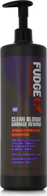 Produktbild von Fudge Clean Blonde Damage Rewind Violet-Toning Shampoo 1000 ml