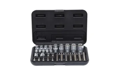 Zdjęcie produktu dla Zestaw kluczy nasadowych 1/4"+3/8"+1/2" 30-elementowy KS Tools