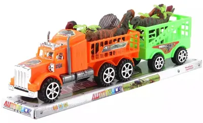 Obrázok produktu pre Nákladné auto s dinosaurami na plošine