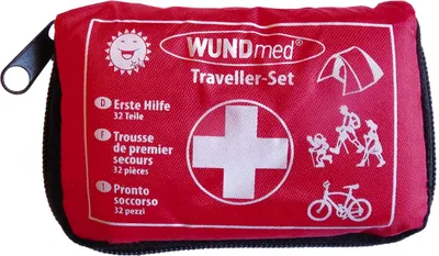 Produktbild von WUNDMED Wundverband Erste Hilfe Reise Set 32 teilig