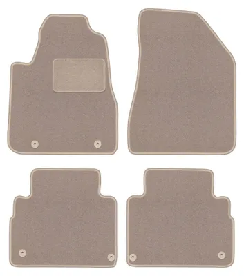 Imagen del producto de Alfombrillas de moqueta para Lexus RX II 2003-2008 (SUV) – juego de 4 piezas, beige, a medida – Wielganizator LUX
