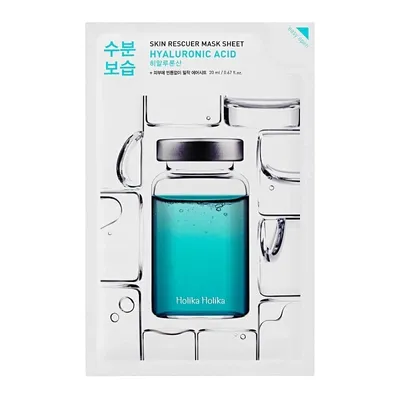 Image de Masque hydratant à l'acide hyaluronique (Skin Rescue Mask Sheet) 20 ml