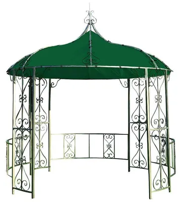 Produktbild von Ersatzdach für Pavillon Modena 6-eckig grün