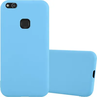 Zdjęcie produktu dla Etui Cadorabo do Huawei P10 LITE w kolorze niebieskim, silikonowe etui TPU na telefon komórkowy
