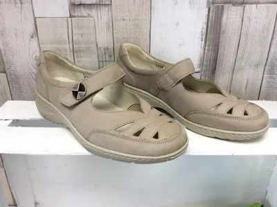 Produktbild von Waldläufer Kya Kletthalbschuh beige in Gr. 38