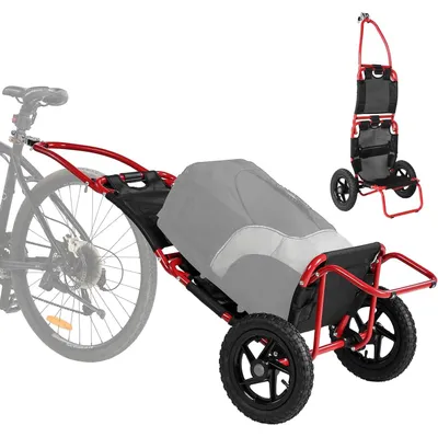 Obrázek produktu pro Sepnine 8009T Trailer 20KG, Hliník, Skládací, Kola 30,48cm - Červený