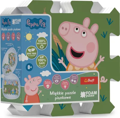 Zdjęcie produktu dla Puzzle piankowe Trefl Świnka Peppa