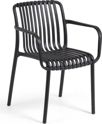 Produktbild von Outdoor-Stuhl Isabellini in Schwarz 54 x 80 x 49 cm