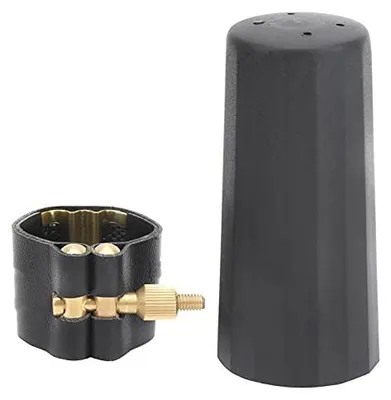 Produktbild von Saxophon Zubehör - Kunstleder Rietbinder & Altsaxophon Mundstück Set - Voluxe3z6yowsbeu3748
