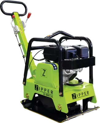 Produktbild von Zipper Rüttelplatte ZI-RPE125 Benzin ROZ 95 Platte 40 x 63 cm