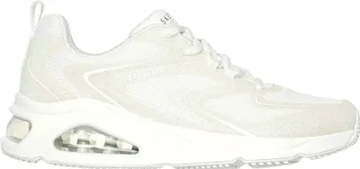Produktbild von Skechers Tres-Air Uno Glit-Airy White Leather / Grey Größe EU 40