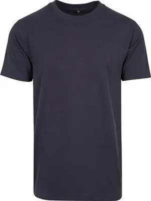 Produktbild von Build Your Brand BY004 | Round Neck Herren T-Shirt - Farbe: Navy - Größe: S