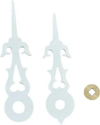Obrázek produktu pro Sada Ruček pro Cukovní Hodiny – 42 mm, Bílá, s Brzyšemi z Brusu