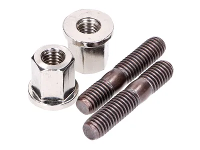 Produktbild von Zestaw śrub dwustronnych wydechu Naraku wraz z nakrętkami - M6x32mm