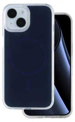 Zdjęcie produktu dla Nakładka Lowkey Mag Do Iphone 13 6,1" Ciemnoniebieska