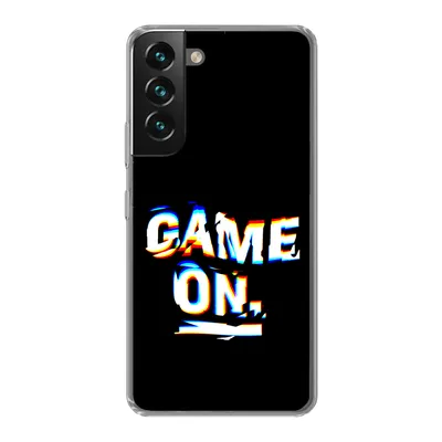 Produktbild von MuchoWow® Handyhülle Schutzhülle Hülle für Samsung Galaxy S22 Spiele - Spiel - Zitat Silikon Softcase Handy Hülle - Mobiltelefonhülle