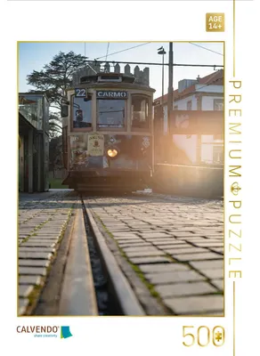 Produktbild von CALVENDO Puzzle Eine alte Tram im Sonneschein | 500 Teile Lege-Größe 48 × 36 cm Foto-Puzzle für Erwachsene