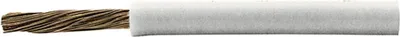 Produktbild von HELU KABEL SiF 1X4mm² WH (weiß) Einzelader Silikon weiß AD 4,2mm Nennspannung Uo/U 300V/500V - 1 Meter