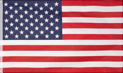 Produktbild von MUWO "Nations Together" | USA Flagge | 150×90 cm | Verstärktes Besatzband | Doppelt gesäumte Ränder | MW-92