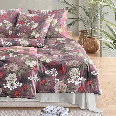 Produktbild von Irisette Mako-Satin Bettwäsche Wave 8625 multi 135x200 cm + 80x80 cm
