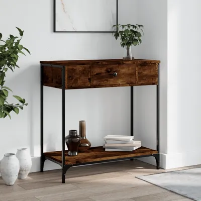 Produktbild von "im " Konsolentisch Räuchereiche 75x34,5x75 cm Holzwerkstoff - Kaffeetisch CC22889