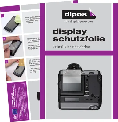 Obrázok produktu pre 2x ochranná fólia pre Fujifilm GFX100 clear Screen Protector Film Display Protection dipos