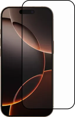 Immagine prodotto di Smartphonica Screen Protector Suitable for iPhone 16 Pro Max - Full Cover Tempered Glass with Round Edge - Vetro temperato adatto per iPhone 16 Pro Max con bordi arrotondati - 1-Pack