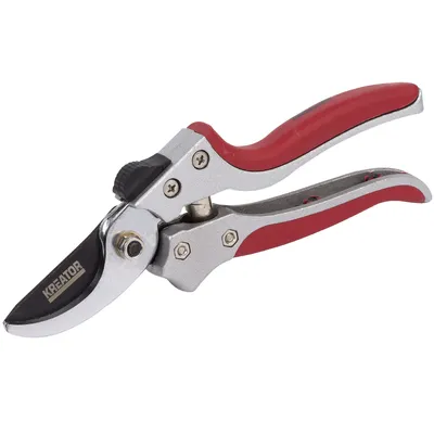 Produktbild von Kreator Gartenschere Bypass 20,5 cm Blumenschere Baumschere Astschere - Gartenschere Bypass Aluminium