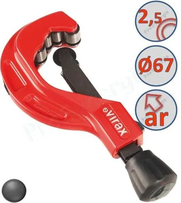 Produktbild von Edelstahl-Rohrabschneider mit Schnellvorschub 6–67 mm VIRAX - 210483