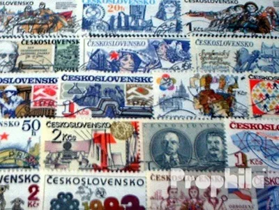 Produktbild von Briefmarken Tschechoslowakei 50 verschiedene Sondermarken