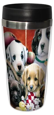 Sammlerkunst-Becher 16 oz Edelstahl mehrfarbig
